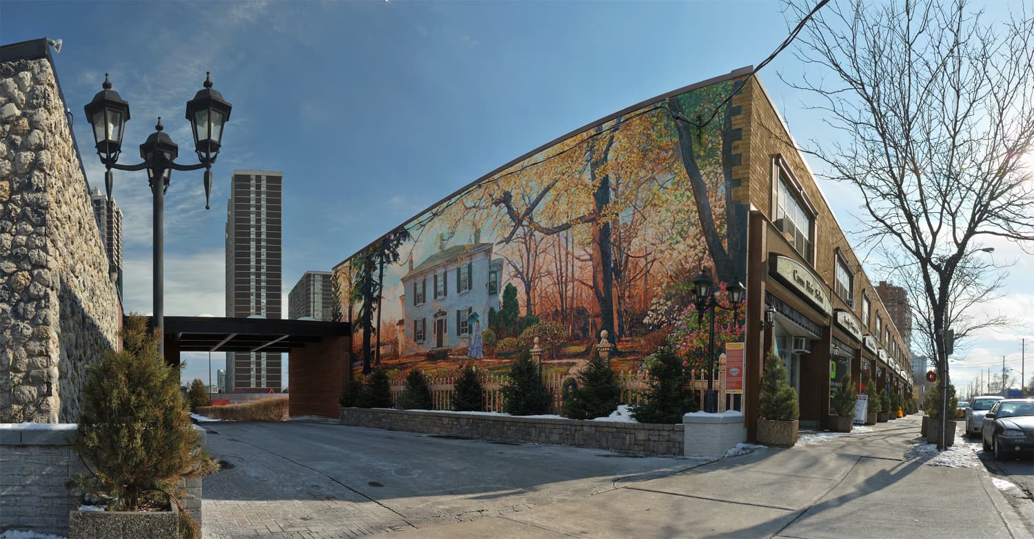Islington Village Murals: John Kuna